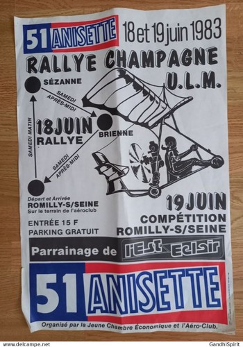 1983 affiche rallye ulm - 1983,