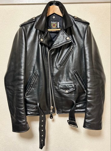 Schott men black horsehide - schott,