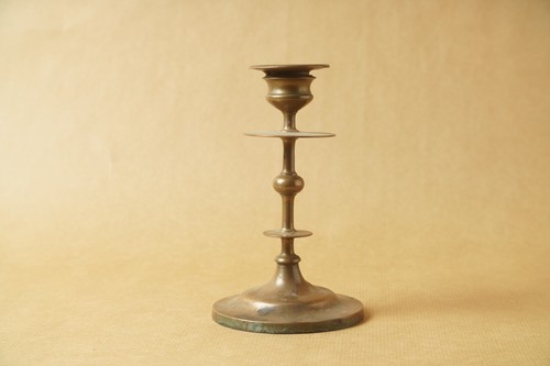 Bougeoir bronze cuivré xix - bronze,