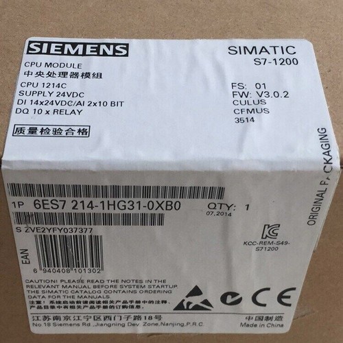 New siemens 6es7214 1hg31 - new,