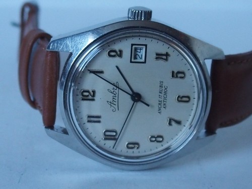 Ambre montre homme vintage - ambre,