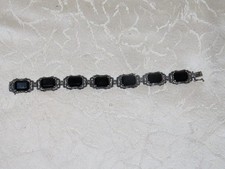 Bracelet Art Déco En Argent