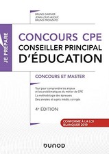 Concours CPE - Conseiller