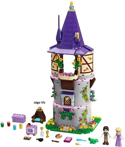 Lego 41054 rapunzel raiponce - rapunzel's,