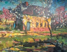 Beau tableau printanier de