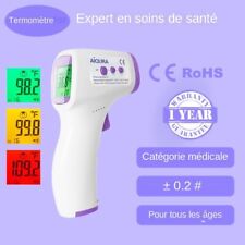 Thermomètre Frontal Infrarouge Numérique Bébé Enfants Adultes Médical Fièvre LCD