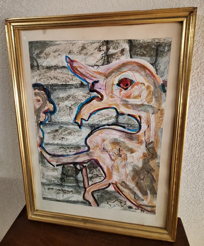 Peinture scene moderne