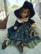 POUPEE EN PORCELAINE  EDW DES