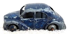 Renault 4 CV CIJ métal
