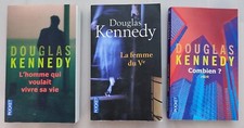 Lot 3 livres Douglas KENNEDY