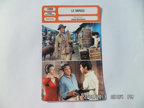Carte fiche cinema - carte,
