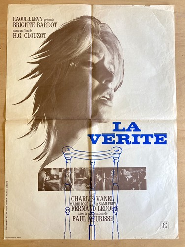 Affiche verité brigitte - affiche,