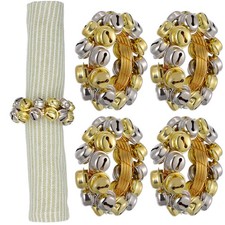 4 Pcs Clochette Noel Grelot