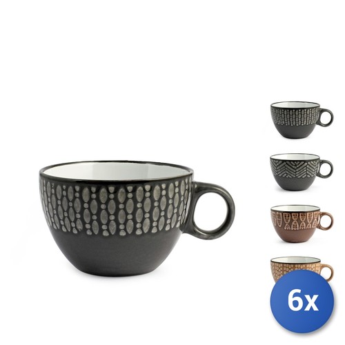 Tasses jumbo h ethnique - h&h,