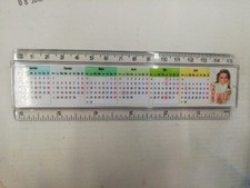 SHEILA règle 15 cm calendrier