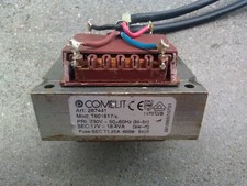Transformateur moteur / portail coulissant COMELIT  230Vac / 17v 18.4VA