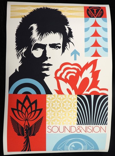 Shepard fairey david bowie - fairey,