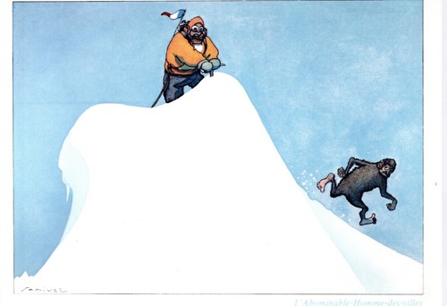 Carte postale fantaisie - carte,