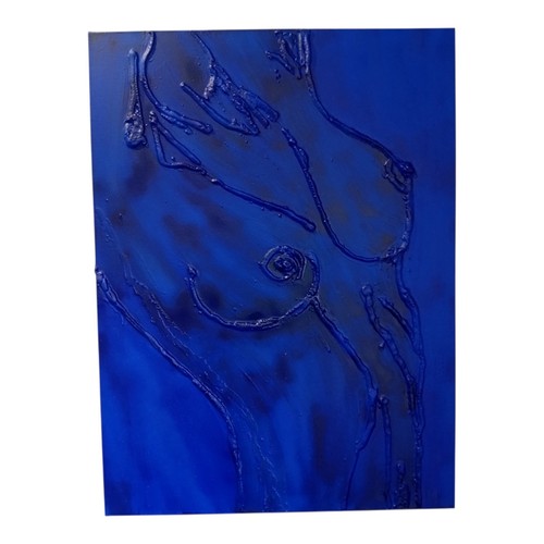 Bleu outremer yves klein - bleu, nu