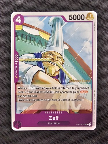 One piece tcg - -, zeff