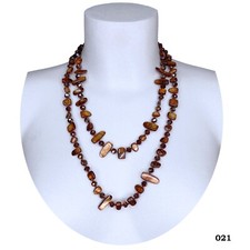 Marron Sc Collier Nacre