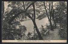 CPA Diekirch, La terrasse et