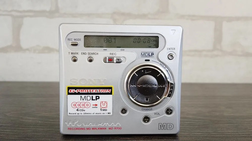 Sony r700 rare vintage - mz-r700,