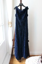 Alaïa robe longue en velours