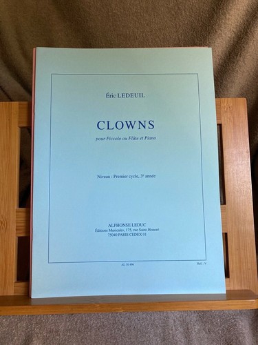 Eric ledeuil clowns partition - clowns,