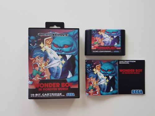 Sega megadrive wonder boy - sega, in