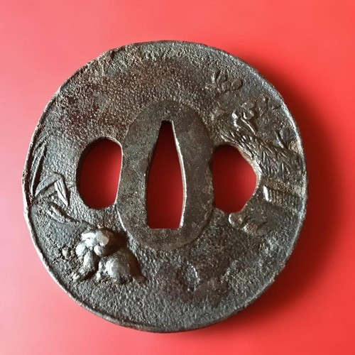 Garde épée tsuba japonais