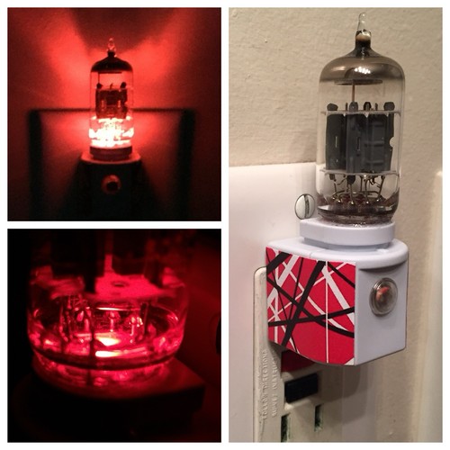 12ax7 style vacuum tube red - 12ax7,