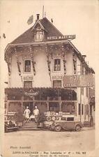 CPA 39 LONS LE SAUNIER RUE LECOURGE GARAGE FERME