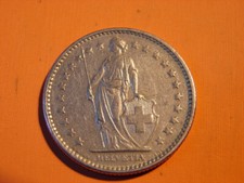 SUISSE. 2 FRANCS HELVETIA