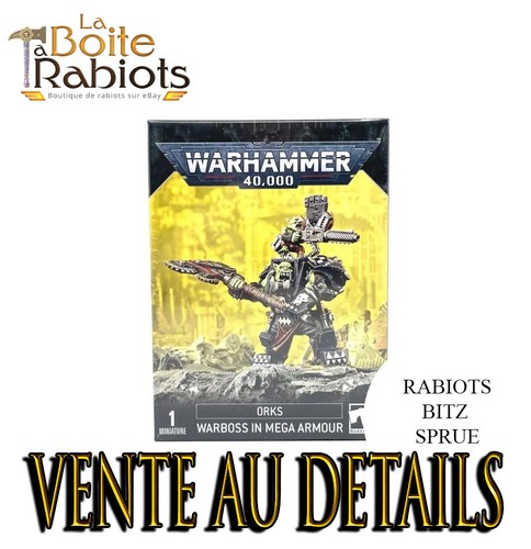 Warhammer 40000 ork boss - ork, de