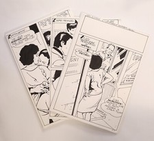 1987 Luciano Bernasconi BD Fumetti ELVIFRANCE Complet 30 PLANCHES ORIGINALES