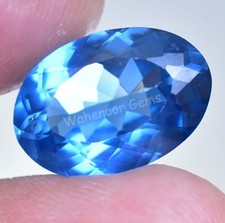 Naturel Bleu Zircon 8.90 CT