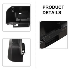 Housse de plaque d'immatriculation noire premium porte arrière arrière arrièr