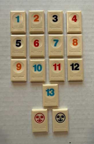 Rummikub game tiles - rummikub,