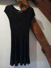 Robe noire longue femme taille