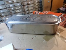 Poissonnière en inox complète  avec grille très bon état