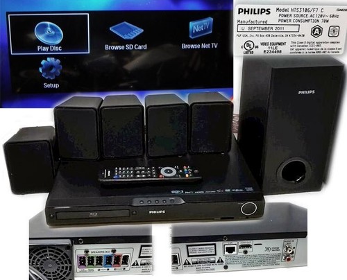 Philips hts3106 dvd - dvd/blu, ray