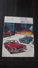 CATALOGUE/BROCHURE DODGE DART LANCER - 1962