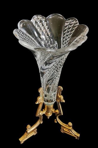 Baccarat vase serpentine - baccarat,
