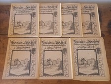 Lot de 7 n° des Annales de la