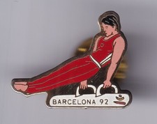 RARE PINS PIN'S .. OLYMPIQUE OLYMPIC BARCELONA 1992 CHEVAL D'ARCON GYM ~24
