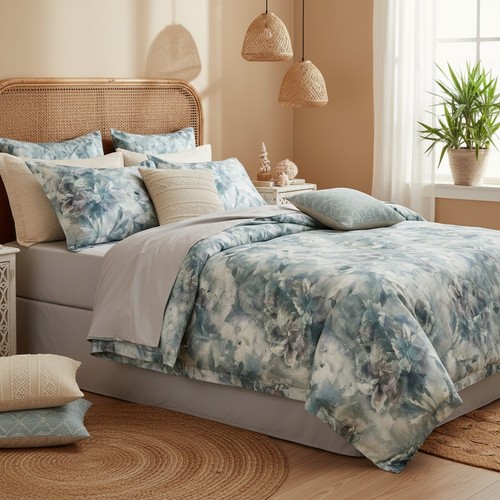 Housse couette double - housse, de