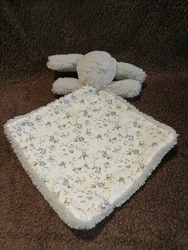 Doudou plat lapin gris - doudou,