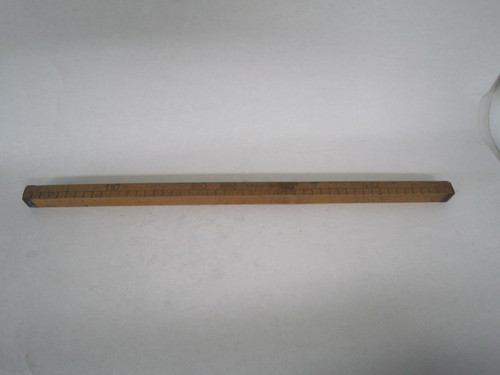 Regle bois demi metre - regle,