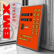 Stickers repro BMX Vintage